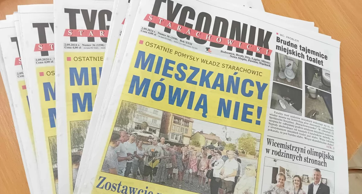 To już ten czas... by nabyć Tygodnik Starachowicki