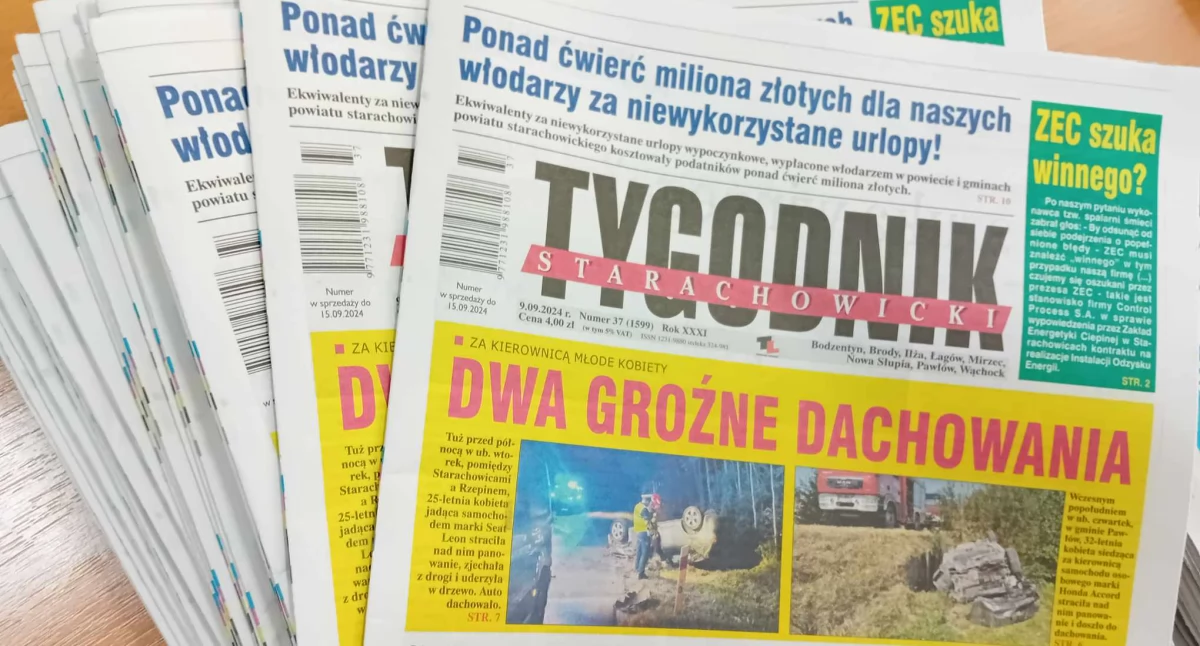 Czy masz już nowy numer TYGODNIKA STARACHOWICKIEGO?