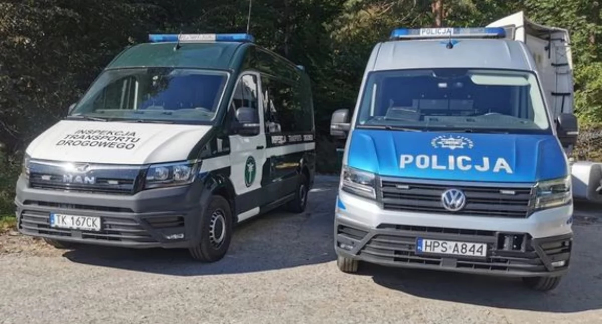 Akcja starachowickich policjantów. Kierowcy ciężarówek pod kontrolą