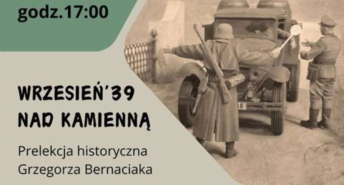 Wrzesień `39 nad Kamienną. Prelekcja w MBP