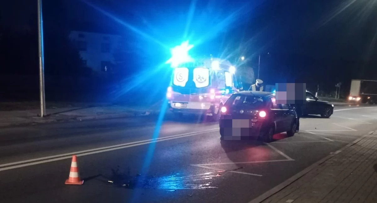 Wypadek na Alei Niepodległości w Starachowicach. Potrącenie pieszego