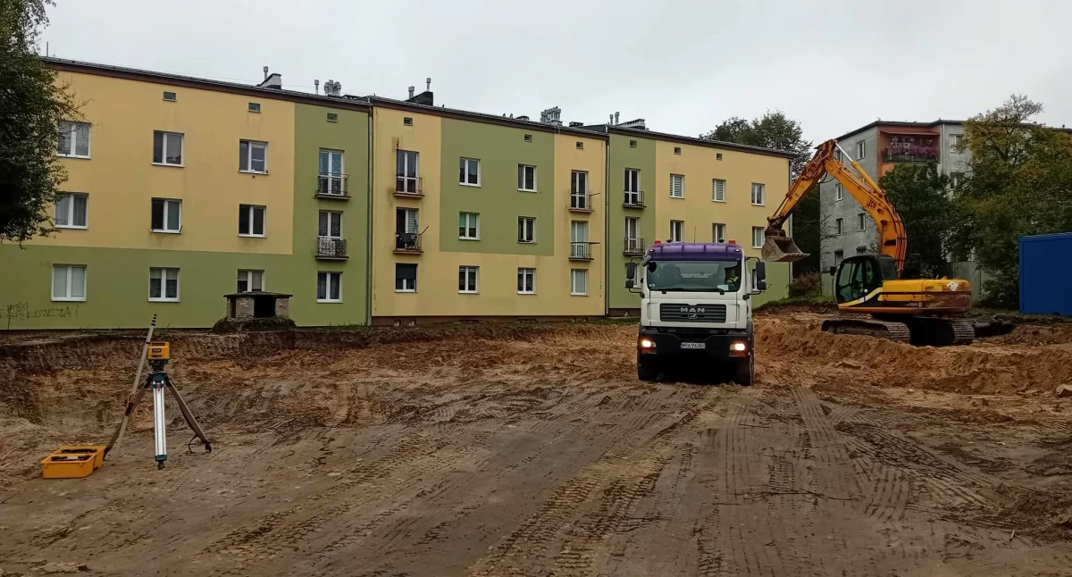 Centrum opiekuńczo-mieszkalne w budowie