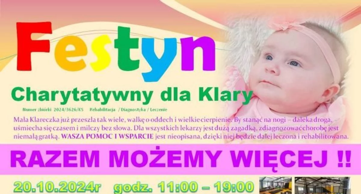 Festyn charytatywny dla Klary
