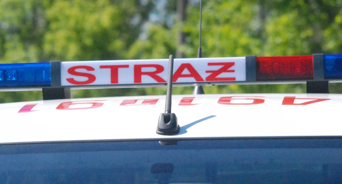 Pożar w Małyszynie. Starachowiccy strażacy na miejscu