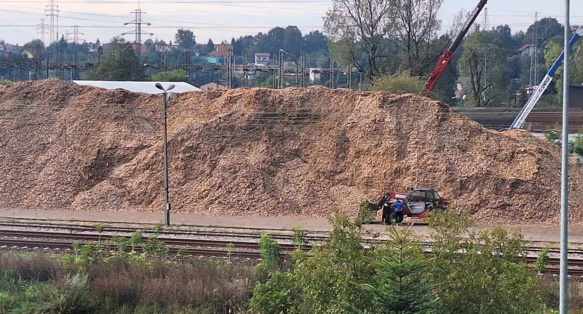 Tartak przy torach budzi protest mieszkańców Wierzbnika