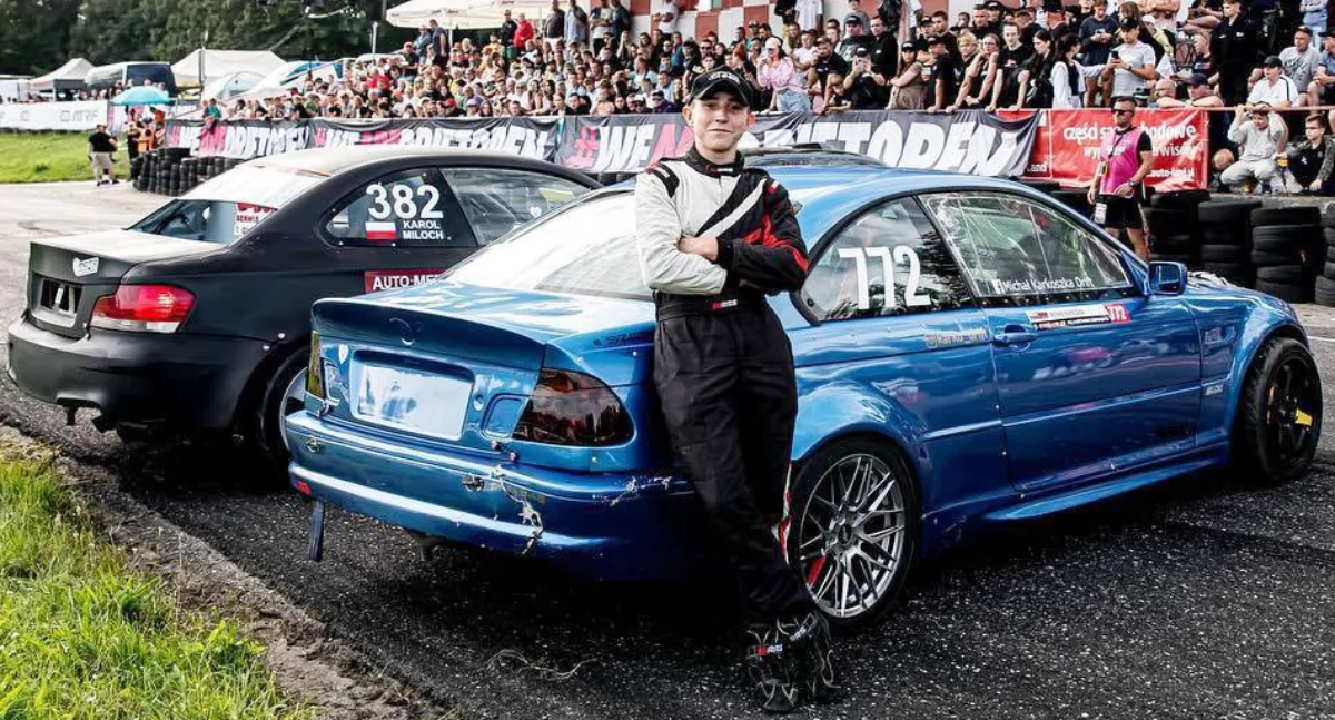 Michał Karkoszka i jego motoryzacyjna pasja. Drifting to sport, który nie wybacza błędów