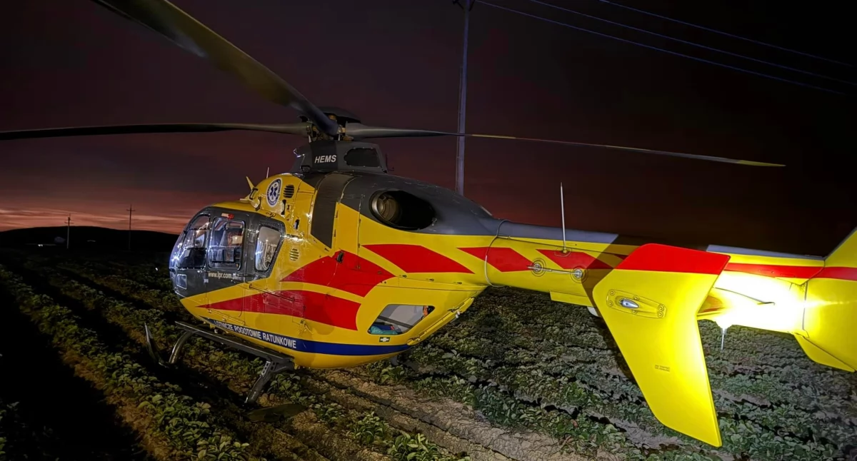 Dramat z udziałem 30-latka. Strażacy i ratownicy walczyli o jego życie