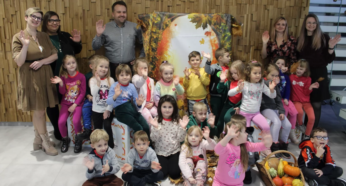 Kreatywne bajki w Pałacyku - przedszkolaki z PM nr 13 i nr 2 na miejscu