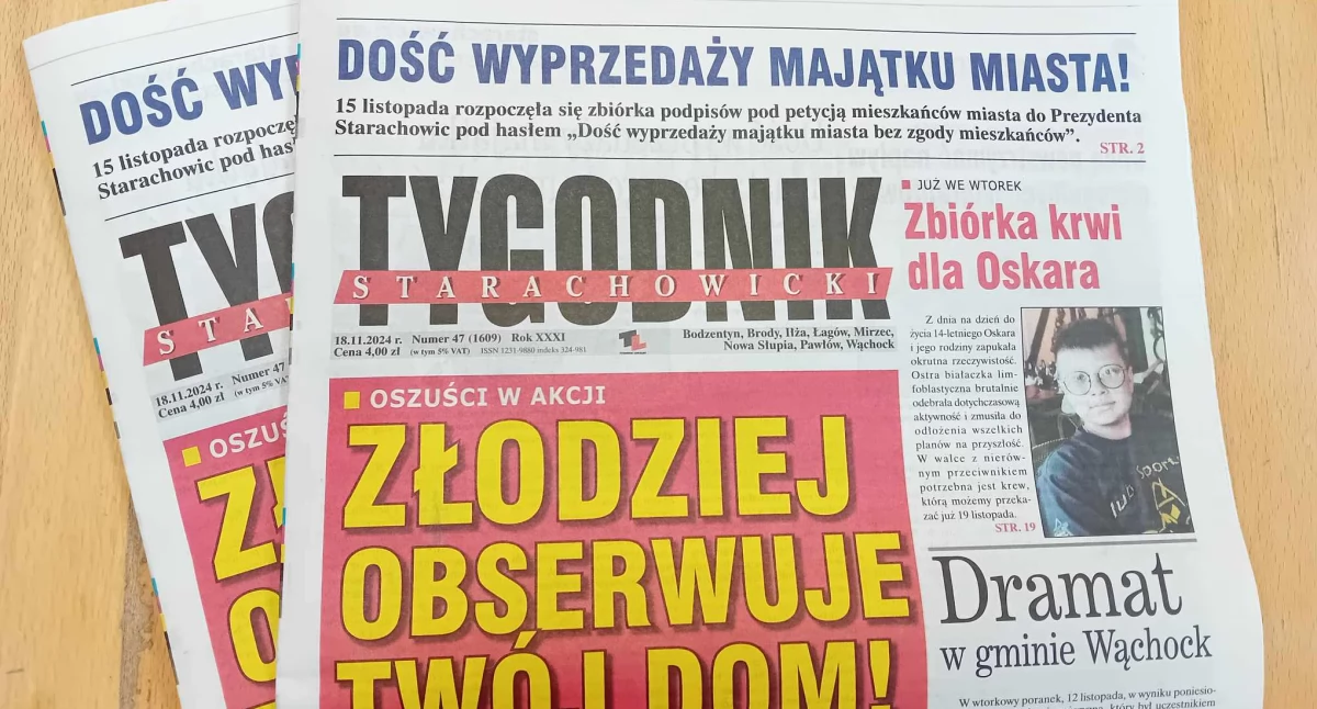 Zacznij nowy tydzień z Tygodnikiem Starachowickim