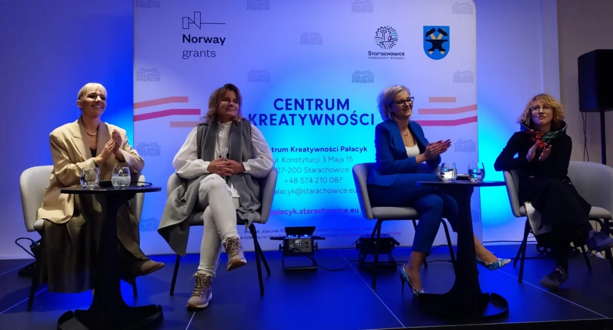 Aktywne kobiety, kreatywne i przedsiębiorcze – inspirujące spotkanie w Centrum Kreatywności Pałacyk