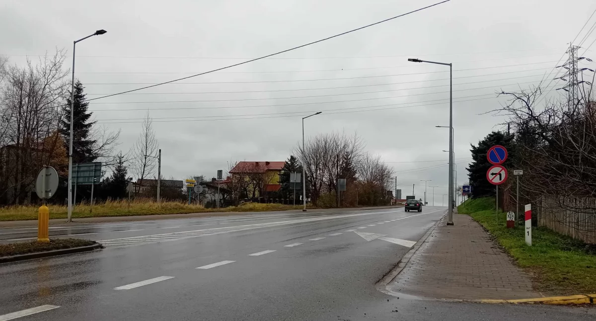 Al. Niepodległości w Starachowicach tonie w ciemnościach