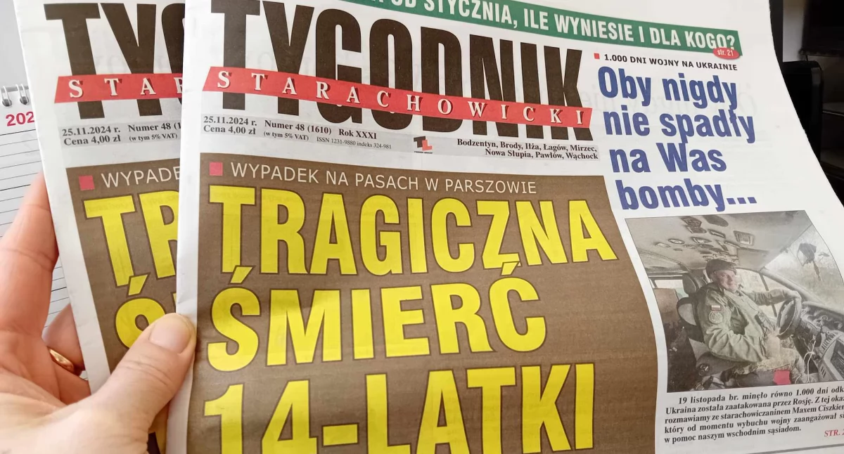 Zacznij z nami nowy tydzień. Tygodnik Starachowicki poleca się...