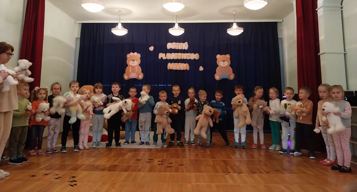 Dzień Pluszowego Misia w Przedszkolu Miejskim nr 15 w Starachowicach