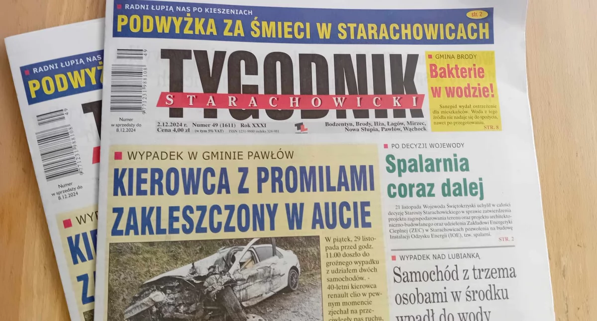 Na nowy tydzień nowy Tygodnik Starachowicki