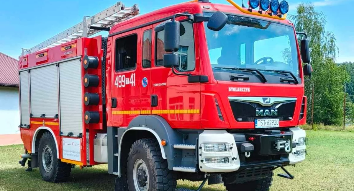 Akcja straży pożarnej na osiedlu Majówka. Kobieta nie otwierała drzwi do mieszkania