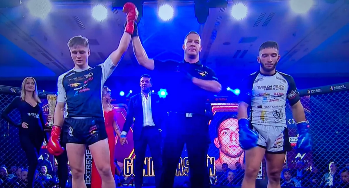 Adrian Gunia niepokonany. Wychowanek Dragona Starachowice lepszy od reprezentanta Turcji