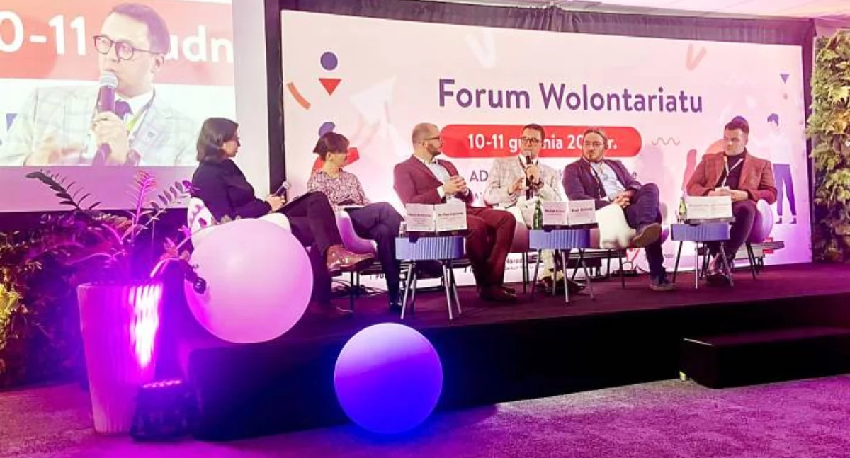 Starosta starachowicki na Forum Wolontariatu