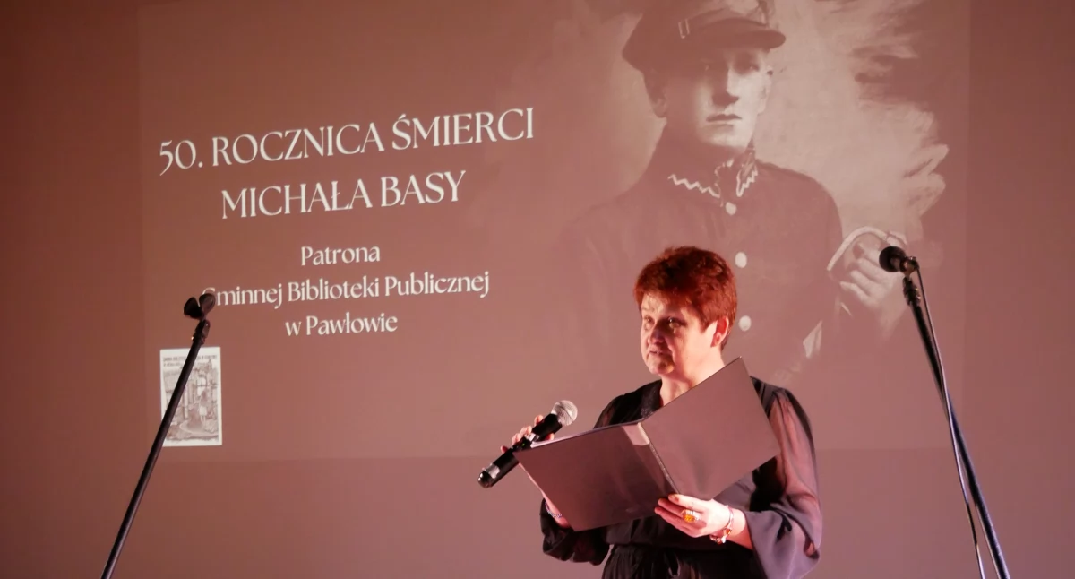 Uczczono 50. rocznicę śmierci Michała Basy, patrona pawłowskiej biblioteki