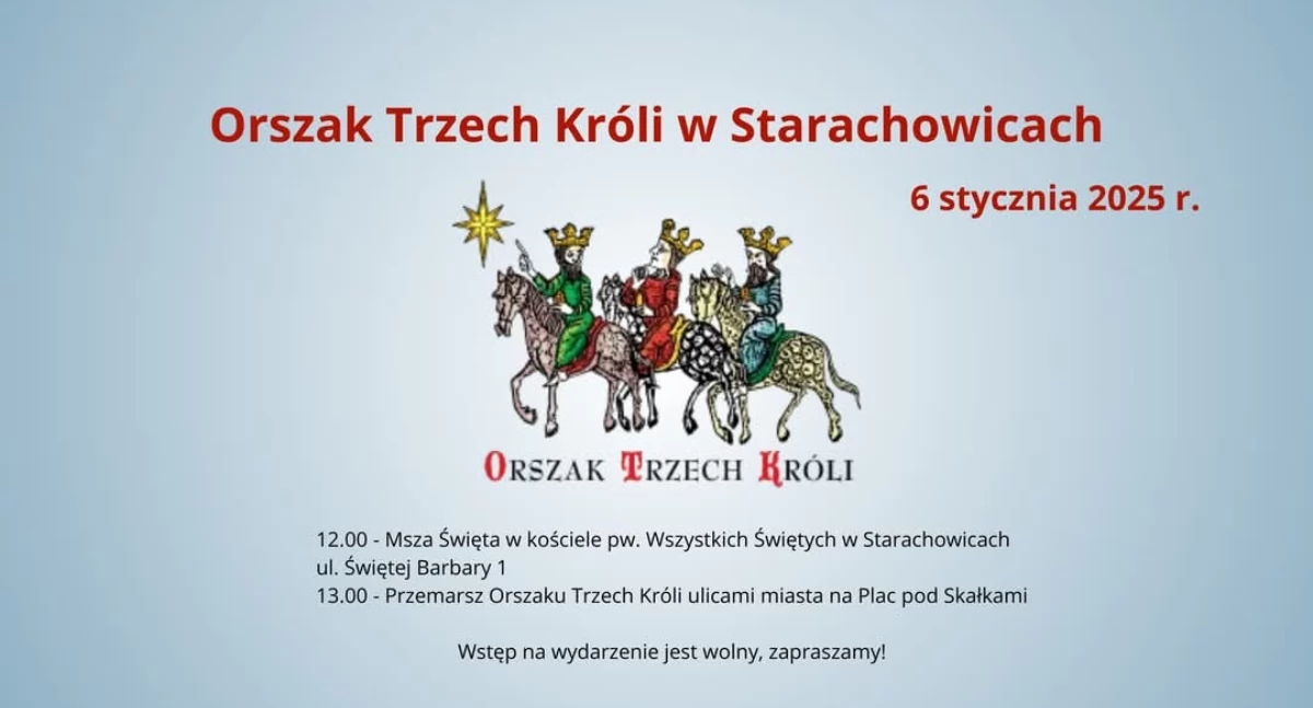 Święto Trzech Króli w Starachowicach