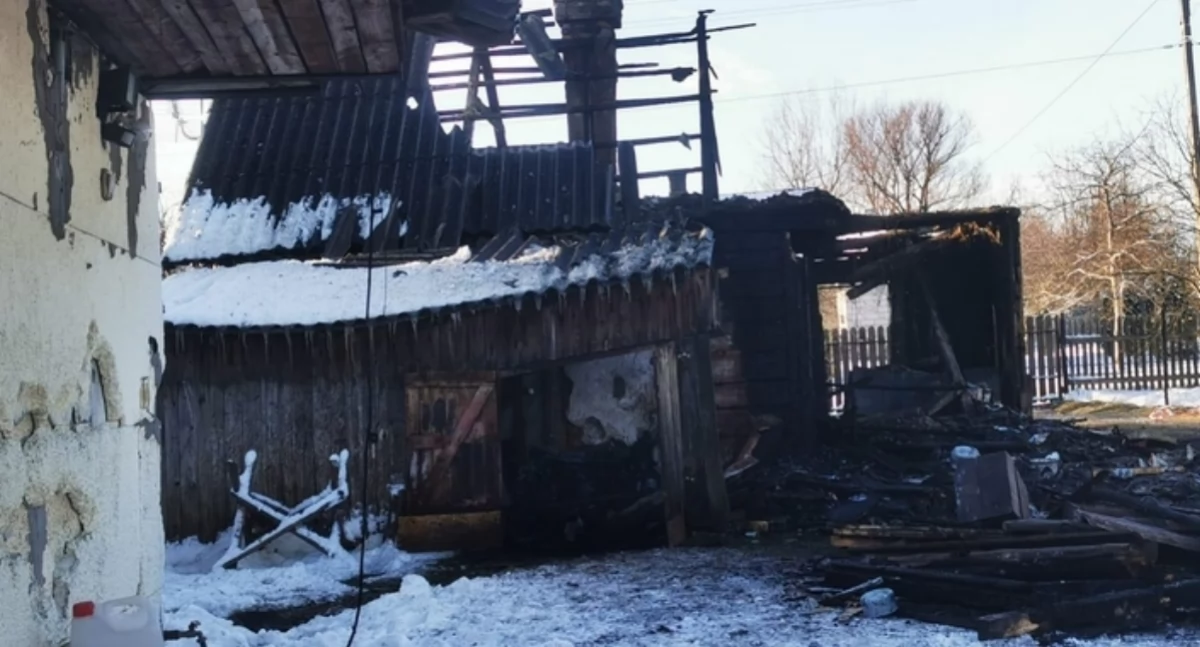 Po tragicznym pożarze w Węglowie. Pomóżmy Szczepanowi odbudować jego dom i życie