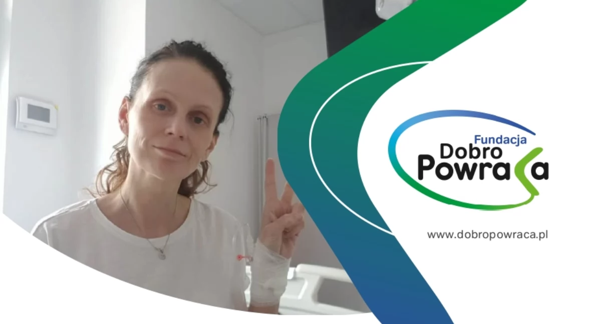 Kasia straciła już rower i góry, ale nie traci nadziei na życie!