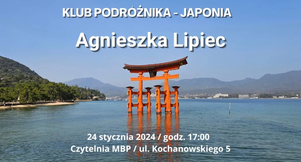 Klub podróżnika zaprasza na spotkanie z Japonią