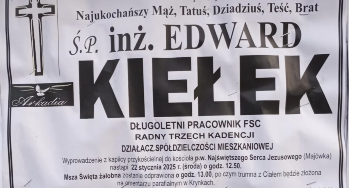 Zmarł były radny miejski ze Starachowic