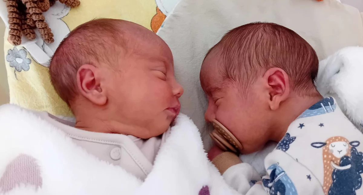 Zosia i Staś, urocze bliźnięta z Rzepinka urodziły się w starachowickim szpitalu