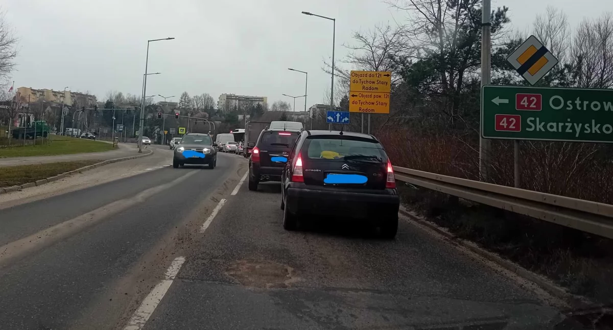 Jeden wiadukt w budowie a drugi nie wytrzymuje natężenia