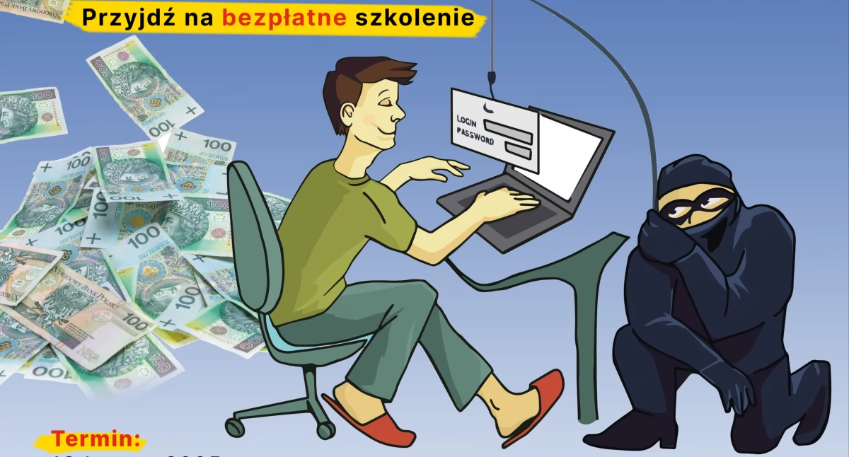 Jak chronić się przed cyberoszustwem? Bezpłatne szkolenie w Pałacyku