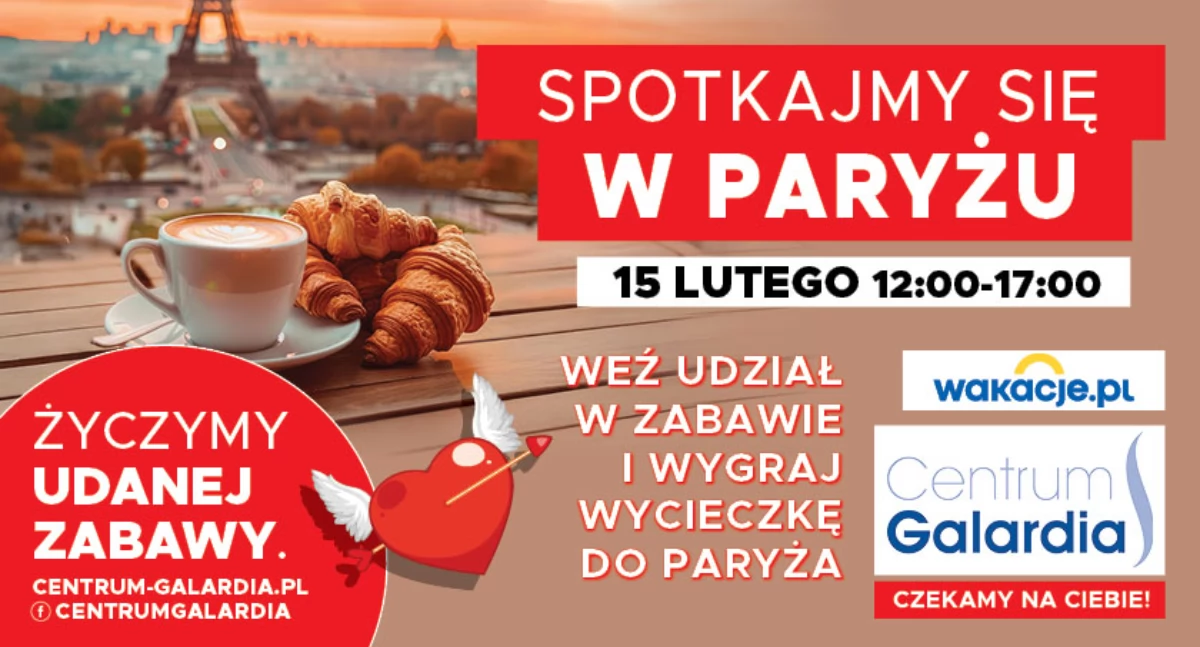 Wydarzenie Walentynkowe w Galardii w Starachowiach – Spotkajmy się w Paryżu