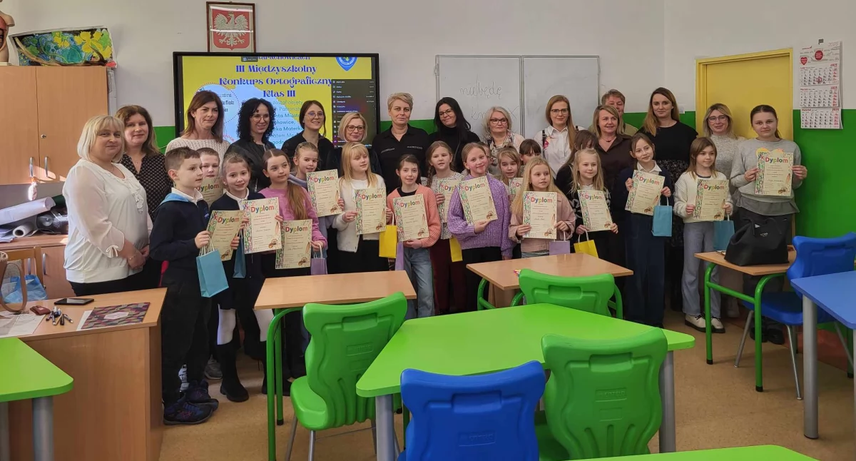 III Międzyszkolny Konkurs Ortograficzny Klas III w Szkole Podstawowej nr 11 w Starachowicach