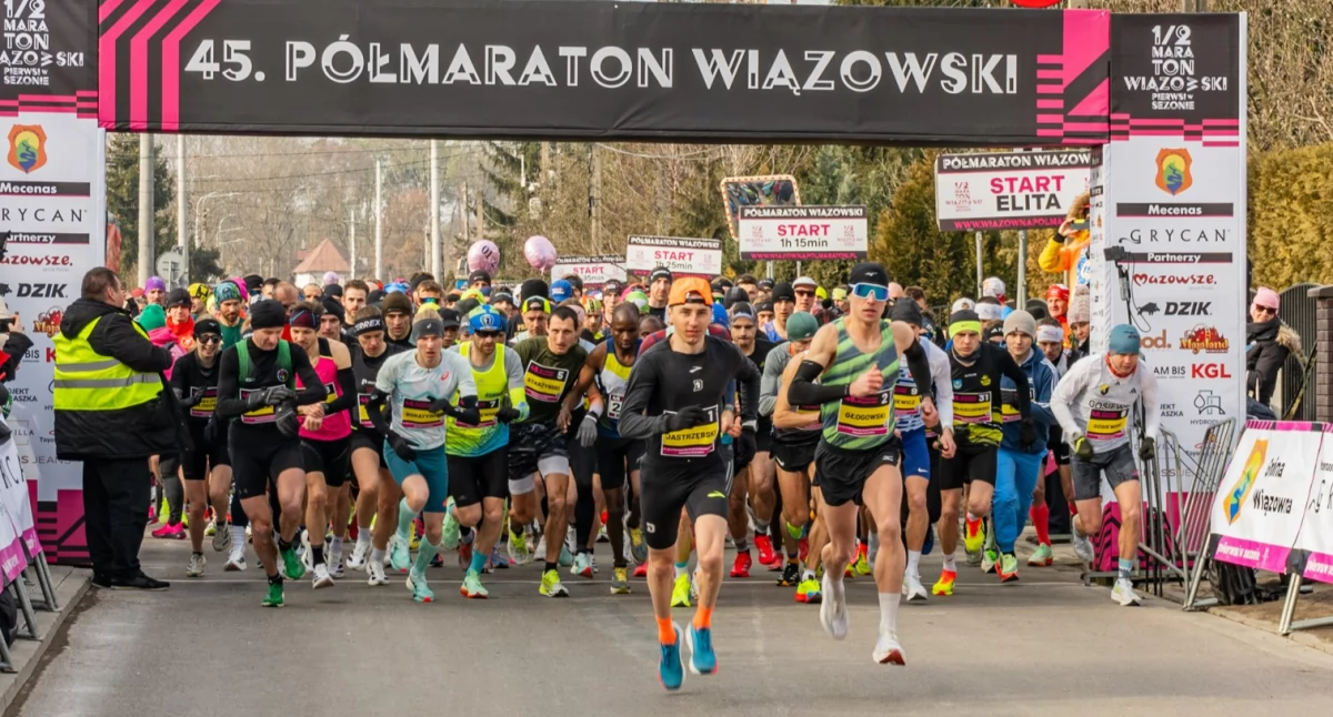 34. mistrzostwa Polski w półmaratonie. Świetne wyniki lekkoatletów LKB Rudnik