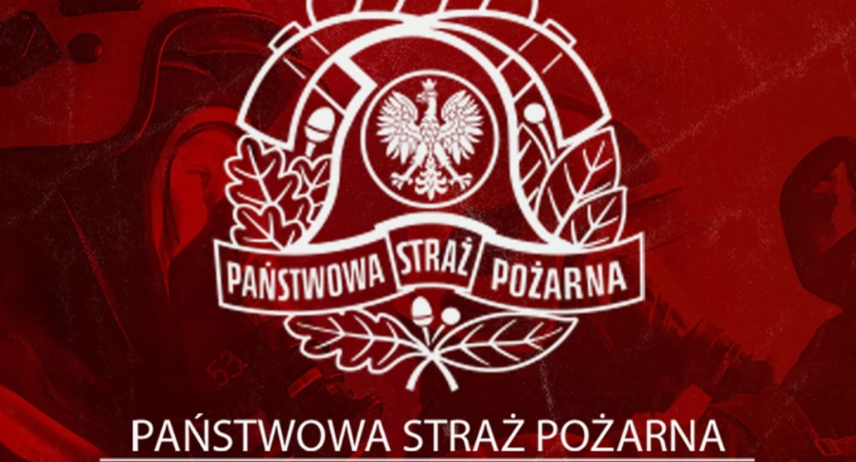 Pożar garażu na osiedlu Bugaj w Starachowicach. Wstępną przyczyną podpalenie