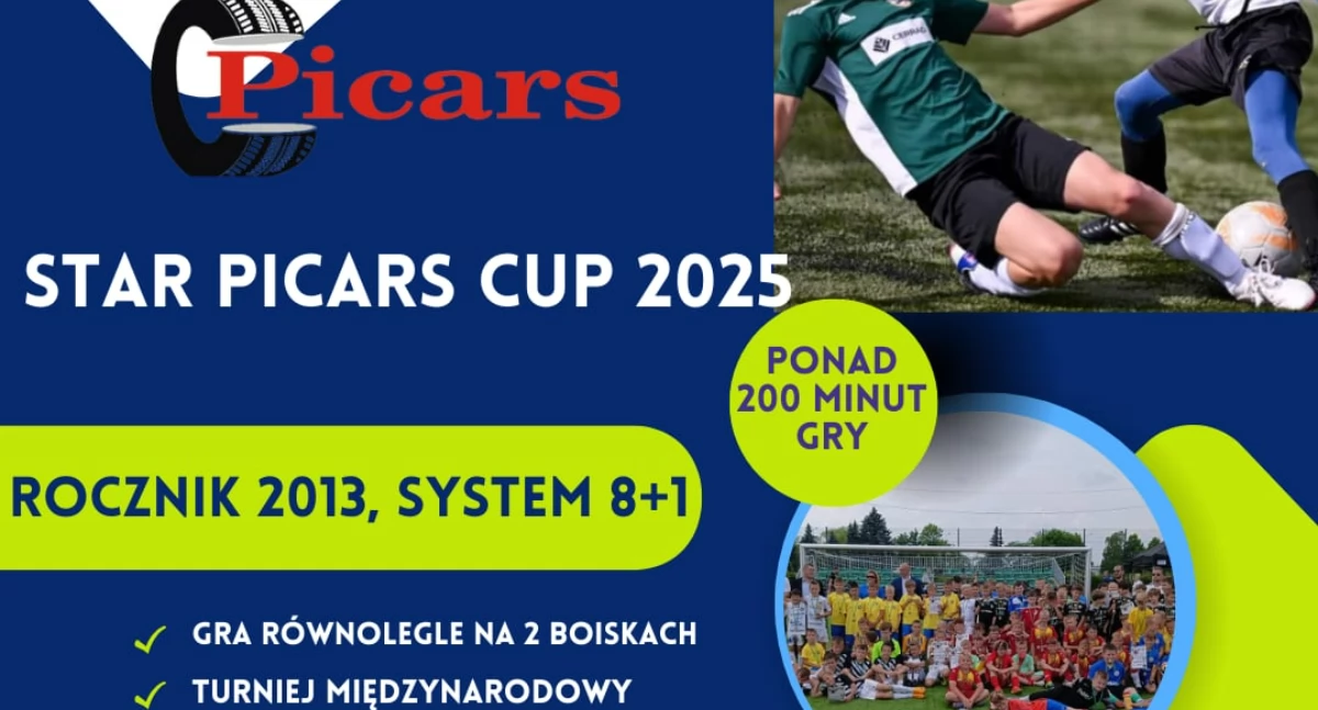 Star Picars Cup 2025 w sobotę i niedzielę. W turnieju weźmie udział 16 drużyn