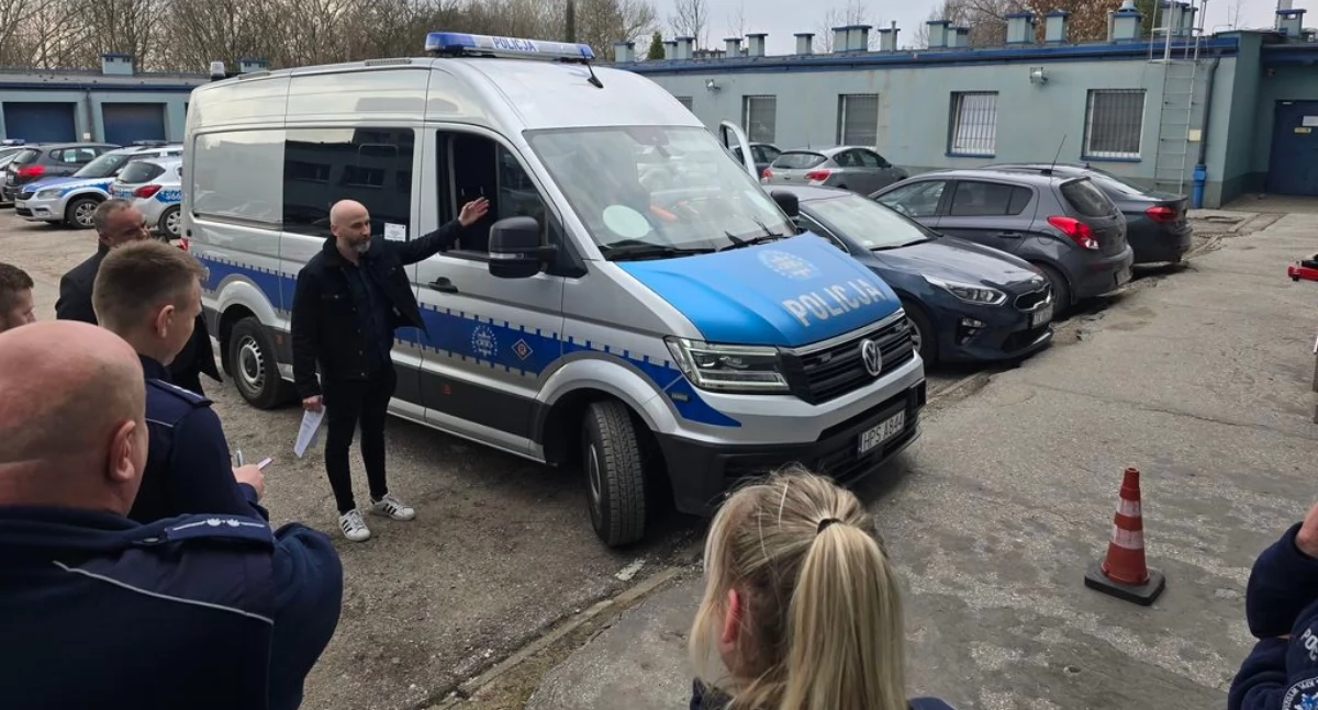 Starachowiccy policjanci doskonalili umiejętności w zakresie czynności procesowych na miejscu wypadku drogowego