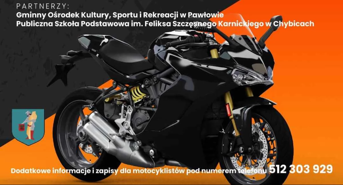 Otwarcie sezonu motocyklowego w gm. Pawłów
