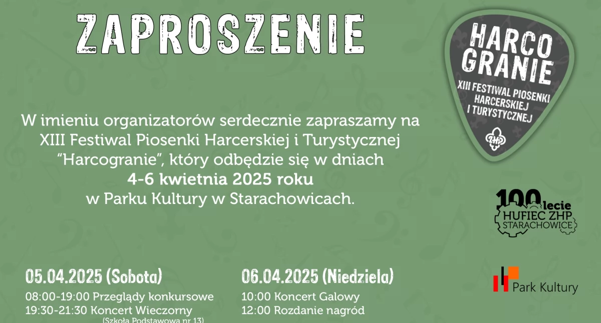 To już dzisiaj - startuje XIII edycja Festiwalu Piosenki Harcerskiej i Turystycznej 