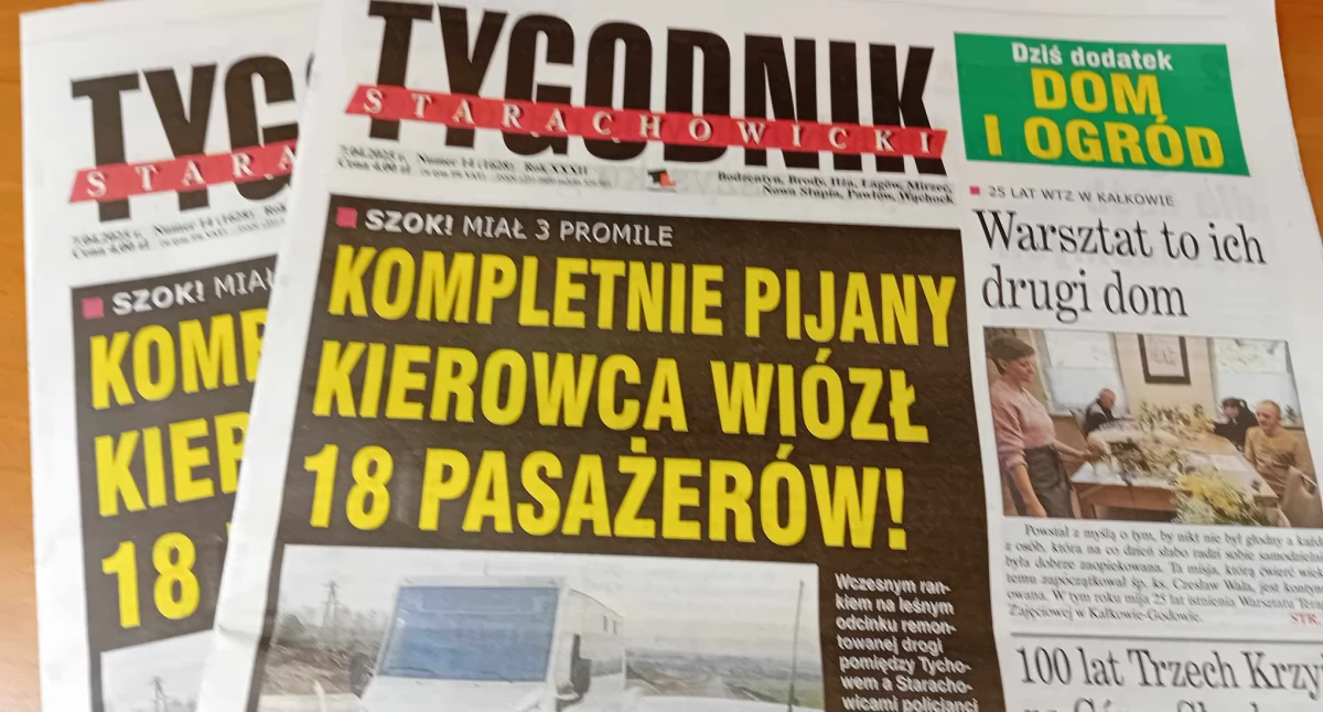 Lektura obowiązkowa na dziś i cały tydzień - Tygodnik Starachowicki czeka
