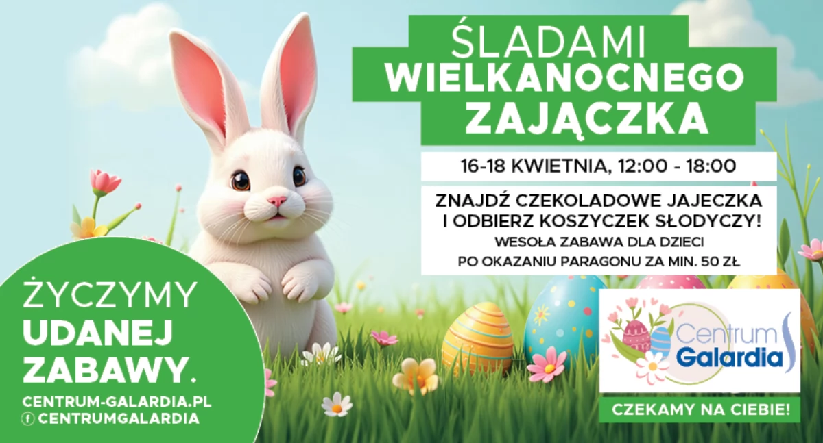 ŚLADAMI WIELKANOCNEGO ZAJĄCZKA - Labirynt Zabawy