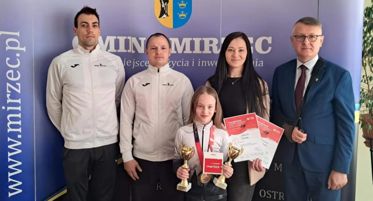 Joanna, podwójna złota medalistka z gm. Mirzec!
