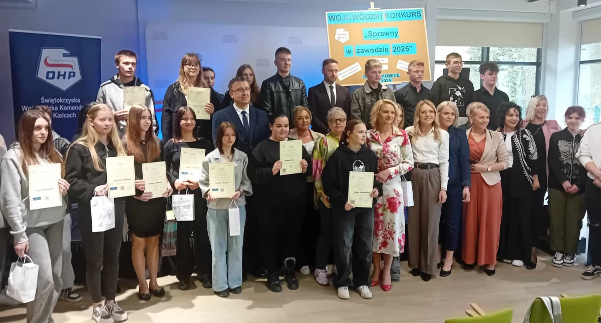 I Świętokrzyskie Forum OHP w Starachowicach. Nagrodzeni w konkursie Sprawny w zawodzie OHP