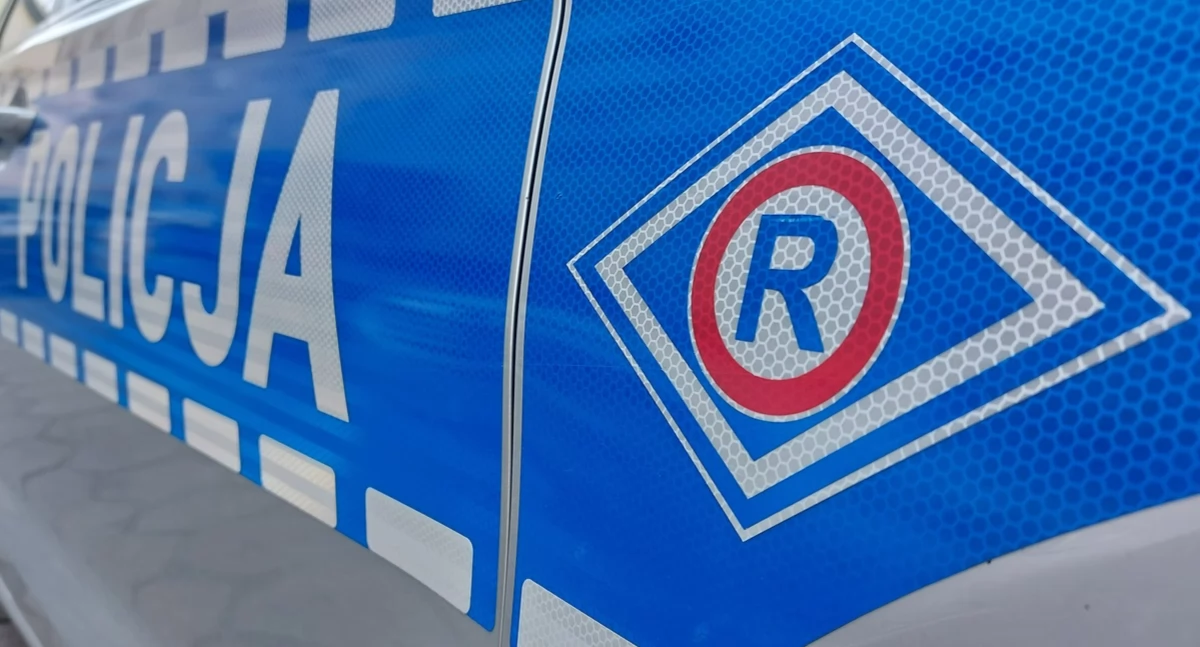 Rowerzysta trafił do szpitala po zderzeniu z psem w Trzciance