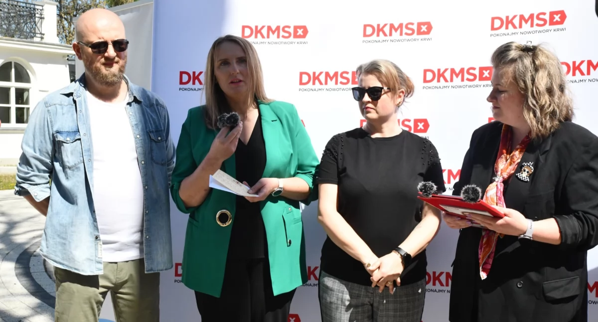 Agnieszka żyje dzięki dawcy, Maciej podzielił się cząstką siebie - razem wspierają Oskara