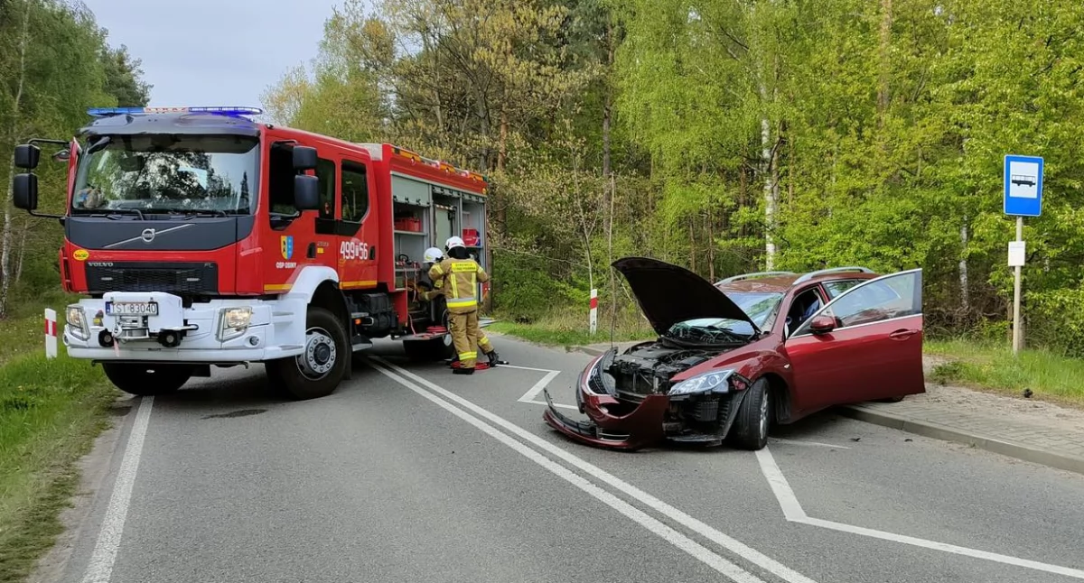 86-latka w stanie zagrażającym życiu. Poszkodowana z wypadku przebywa w szpitalu