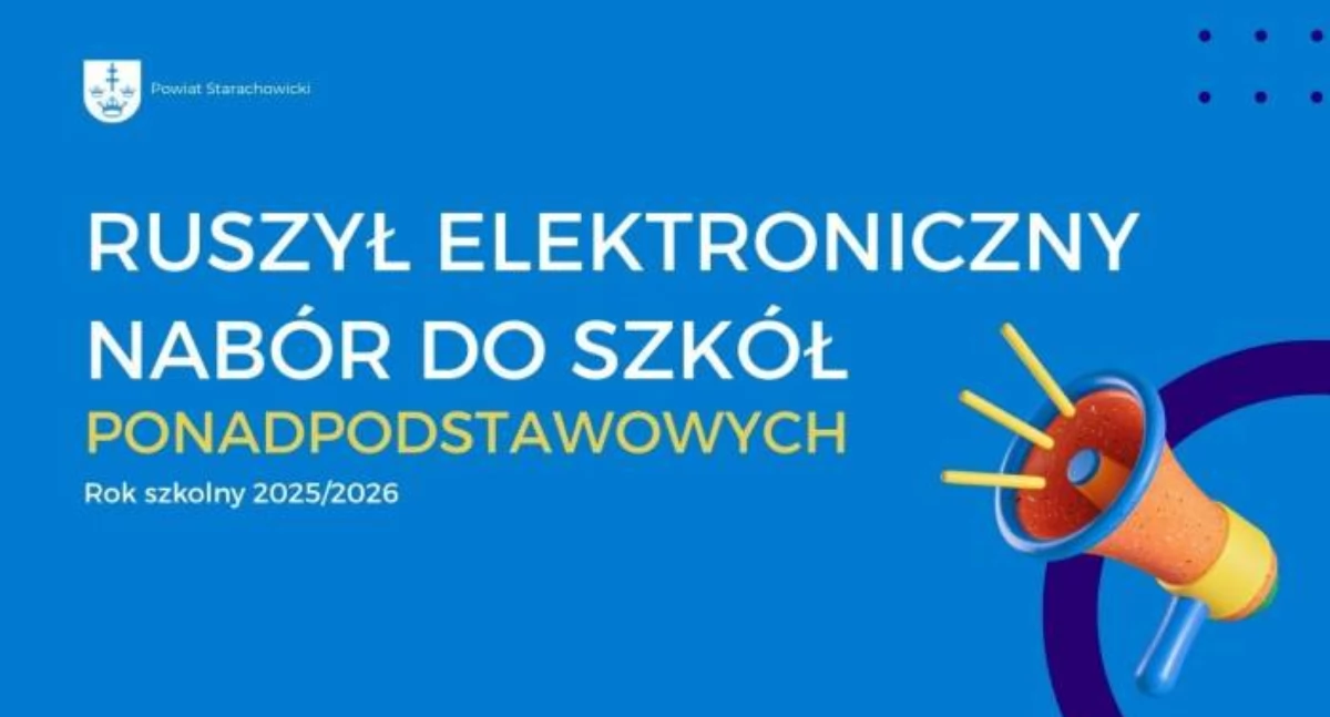 Nabór do szkół ponadpodstawowych w Starachowicach trwa