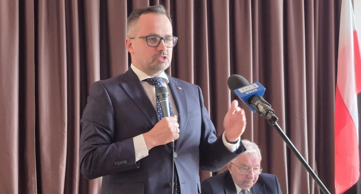 Marcin Horała w Starachowicach. Pełnomocnik rządu ds. Centralnego Portu Komunikacyjnego o roli naszego miasta