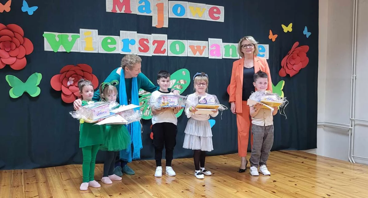 Dziecięca poezja zachwyciła podczas XIX Turnieju o Laur Majowego Motyla