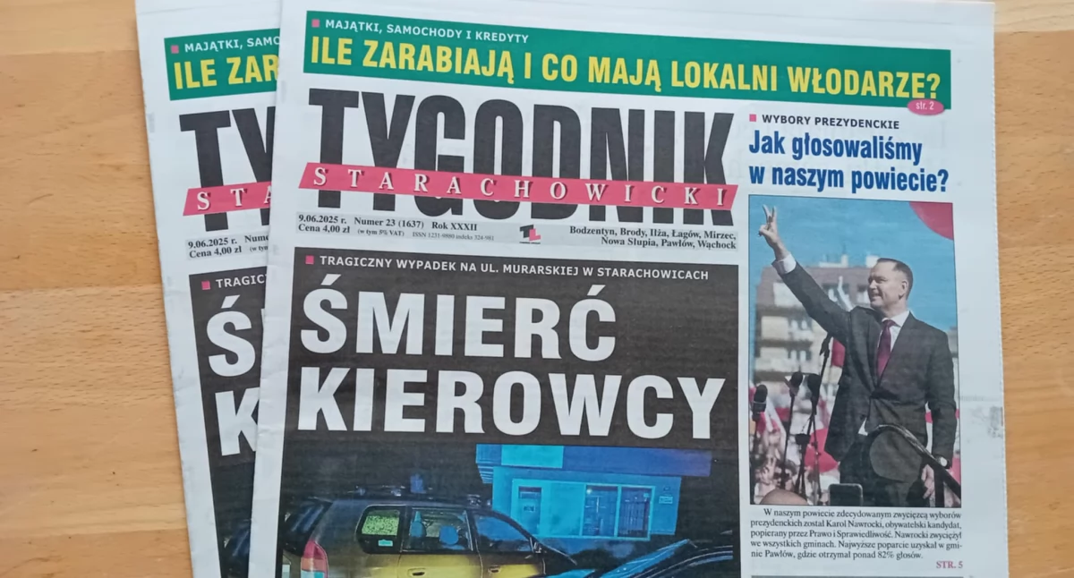 TYGODNIK Starachowicki - głód nowych informacji zaspokojny