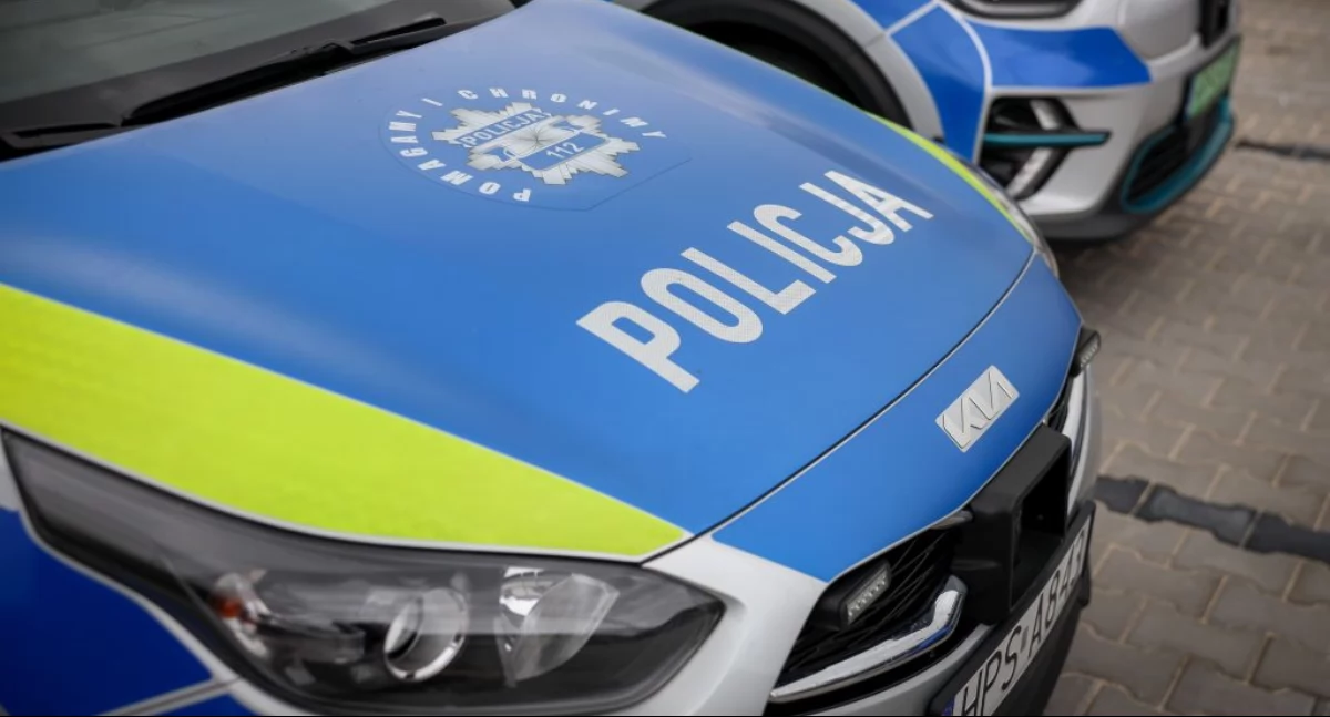 Wypadek w Dąbrowie, na terenie gminy Pawłów. Wjechał w gazową skrzynkę i uciekł